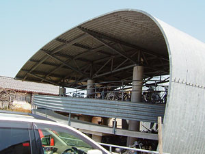 米原駅西口駐輪場（Cyclestation 米原）